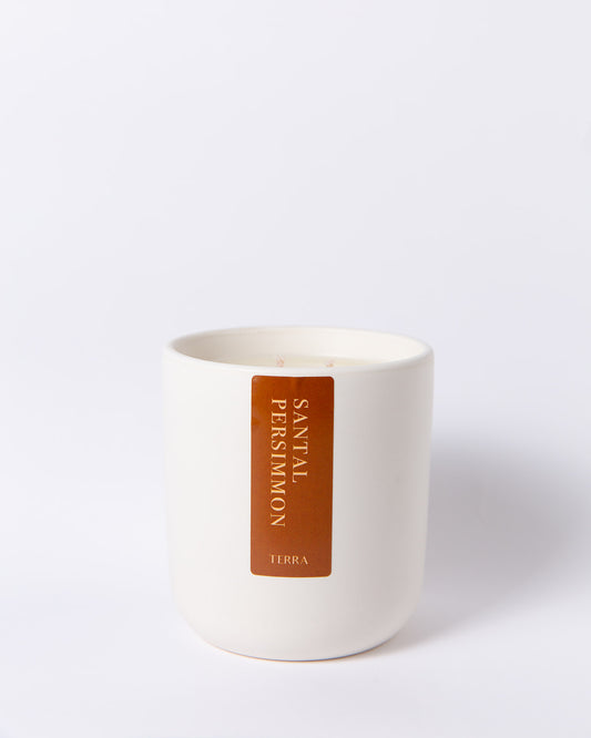 Santal Persimmon Ceramic Candle